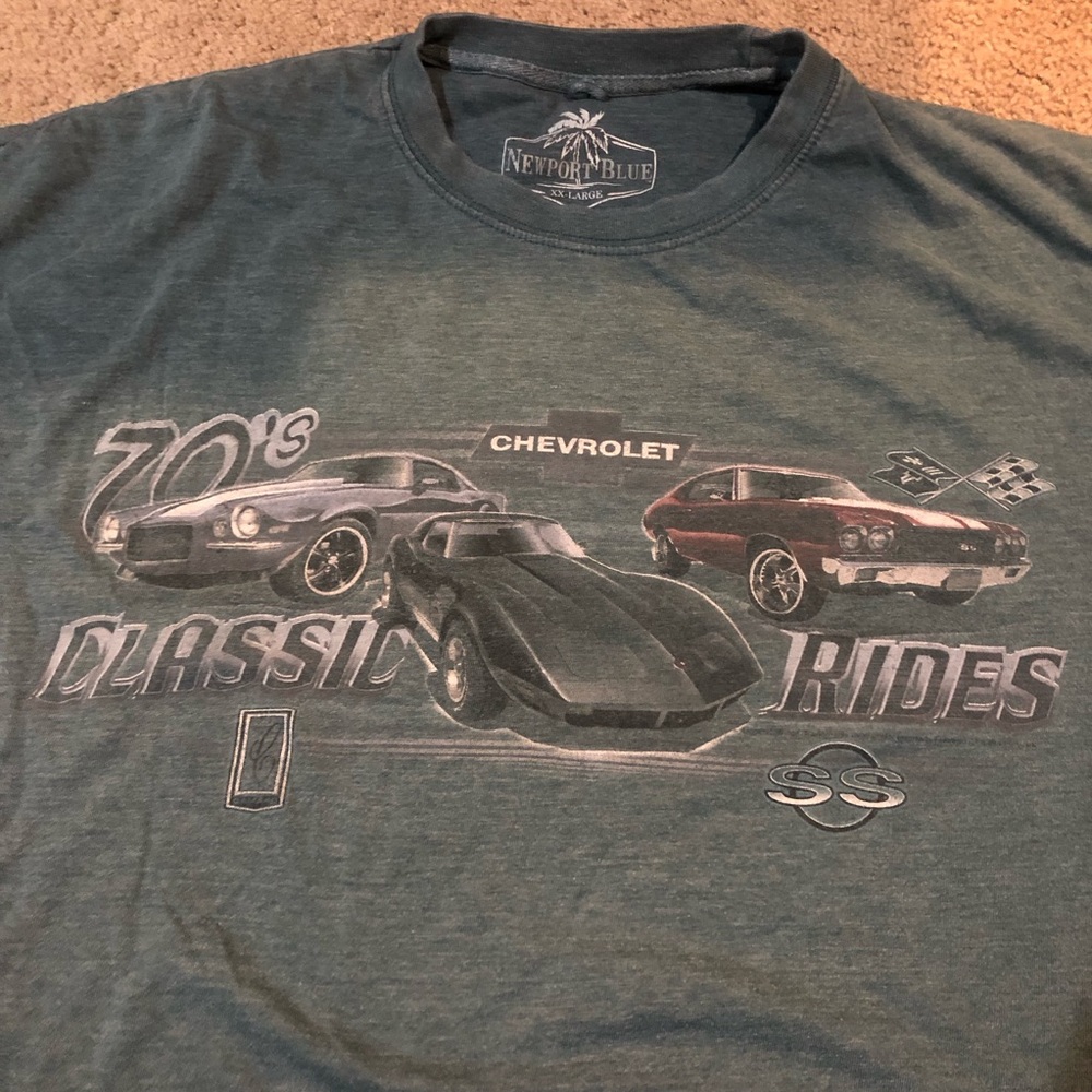 Newport Blue classic rides t-shirt - Picture 2 of 5